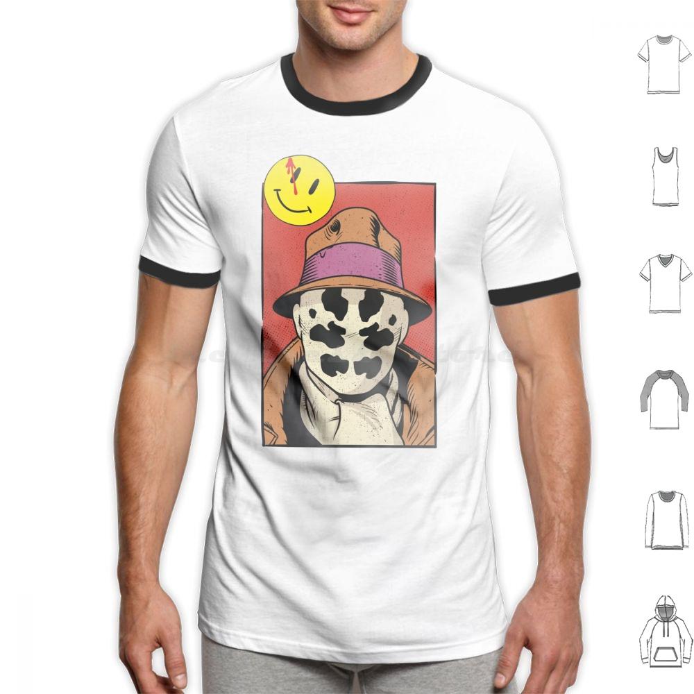 WatchmenRorschach T Shirt 6xl Cotton Cool Tee Rorschach Watchmen Comics Vintage Classic Retro Textured Comic Walter Joseph