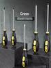 Industrial Strength Magnetic Screwdriver Set - Phillips, Slotted, Torx, Flat Head