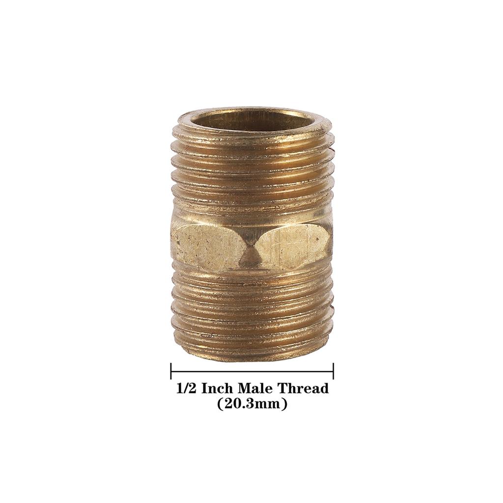 1/5 шт. Равный двойной прямой патрубок с наружной резьбой 1/2''3/4''1'' для мойки высокого давления, удлинитель шланга