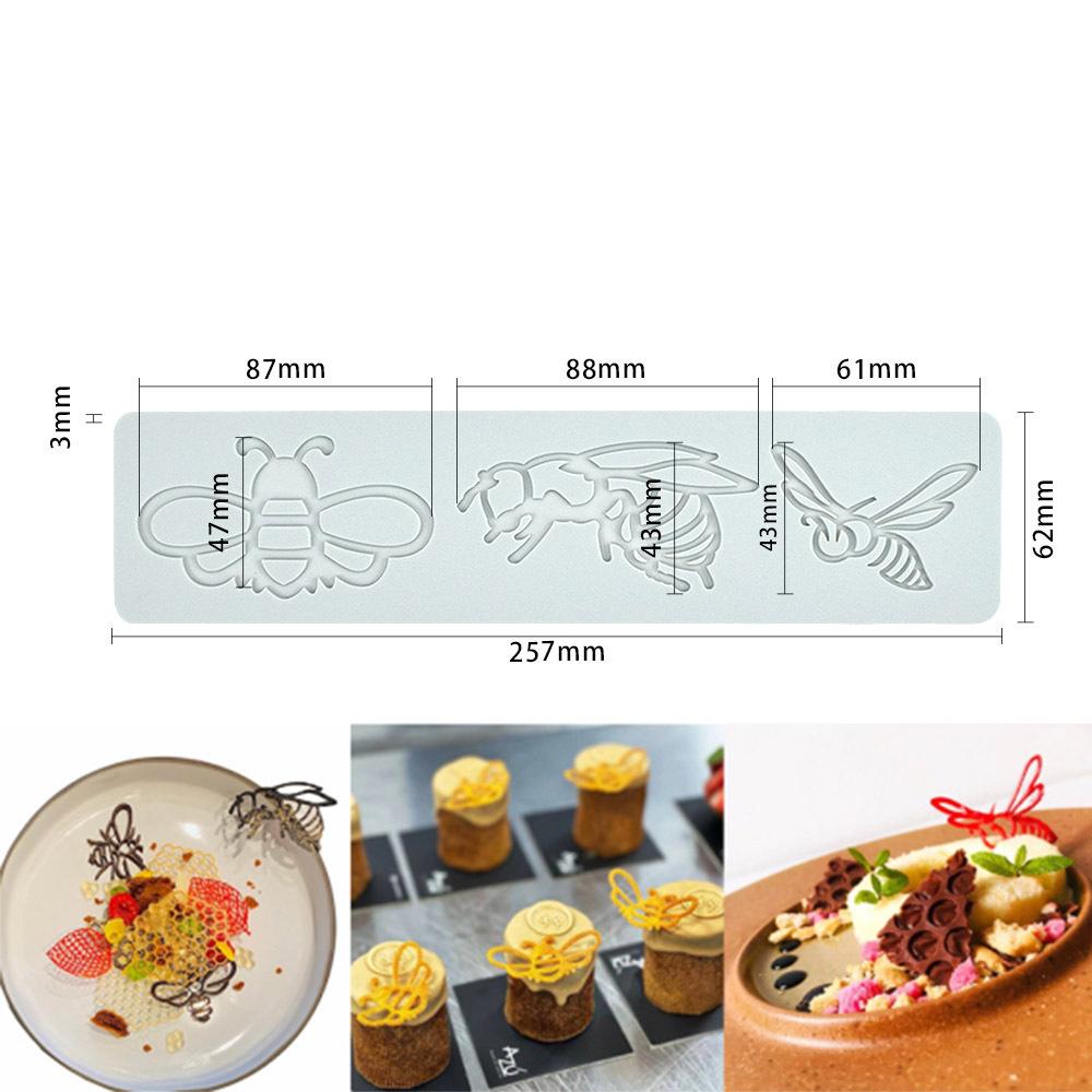 Lobster Crab Fishbone Animal Shape Silicone Cake Lace Mold Butterfly  Swan Cake Decorating Tool DIY French Dessert Baking Tool