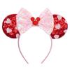 Classic Headband Mouse Shaped Mouse Ear Women Hairband for Party Festival Wear Exquisite Girls Hair Accessories