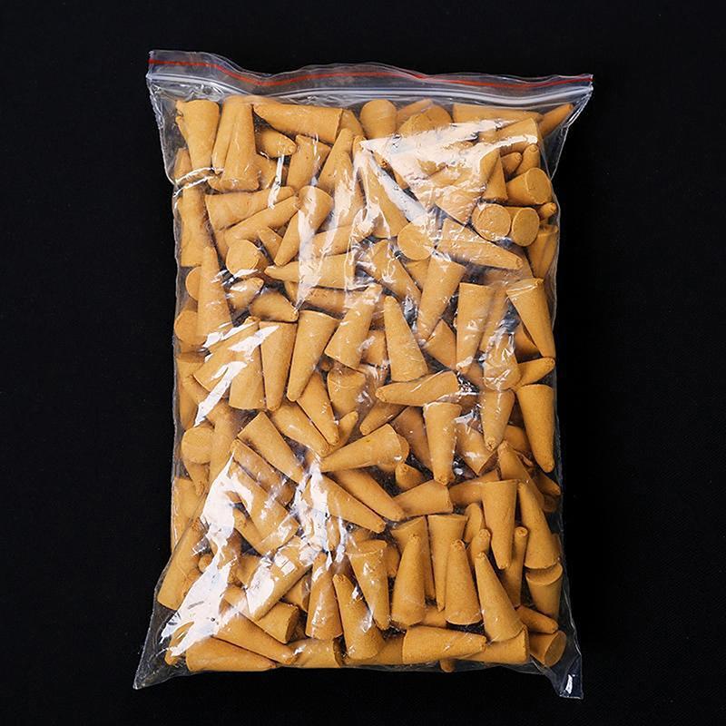60PCS Bulk Incenses Aromatherapy Natural Small Incense Cones Fragrant Sandalwood Jasmine Lavender Tower Spices Cones 7