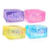 Squish Stress Toys, Glitter Slow Rising Fidget Sensory Toys, Large TPR Squeeze Toys for Adults ADHD Focus Anxiety Relief