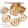 Solid Wood DIY Beading & Jewelry Design Board/Display Tray
