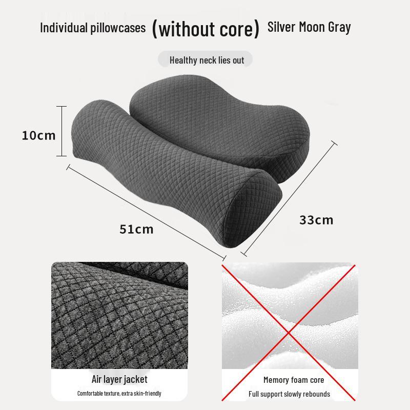 Подушка для шеи для путешествий: Подогреваемый шейный бандаж, пена с памятью для комфортного сна, съемный и моющийся для спящих на боку