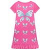 82976 Kids Girls KATSEYE Print Short Sleeves Dress
