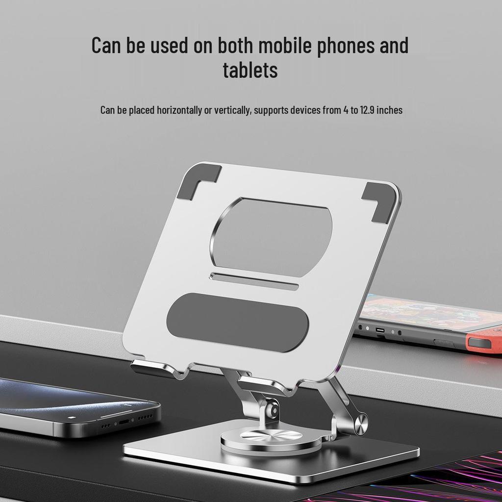 360° Rotating Tablet Stand for iPad, Phones, and Gaming Tablets
