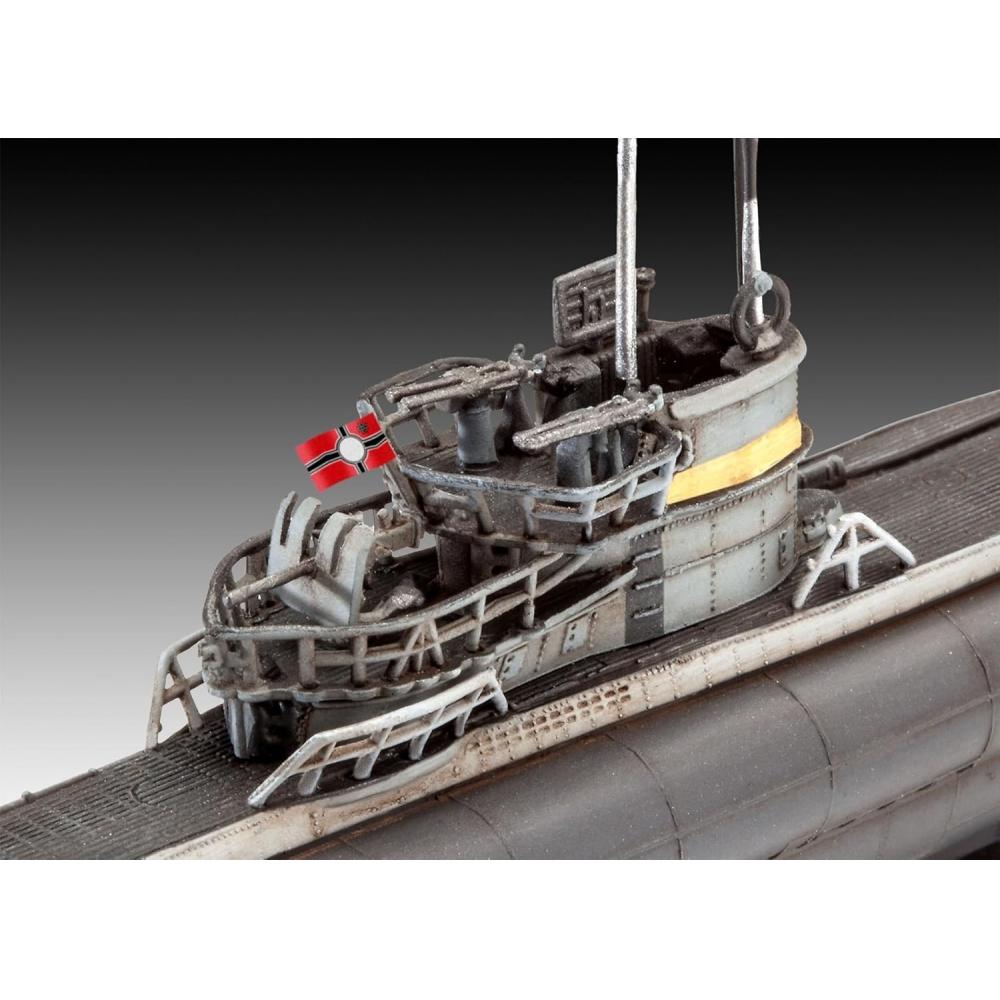 Немецкий Уровень Revell 1 350 Немецкая подводная лодка Тип 7 C 41 пластиковая модель 05154