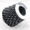 Cone Air Intake Filter with Reducer Adapters 3" 3.5" 4" Sport Racing Universal 76MM 89MM 101MM Car High Flow Cold Air Filter