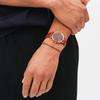 DANIEL WELLINGTON Мужские кожаные часы CLASSIC MULTI EYE ST MAWES AMBER