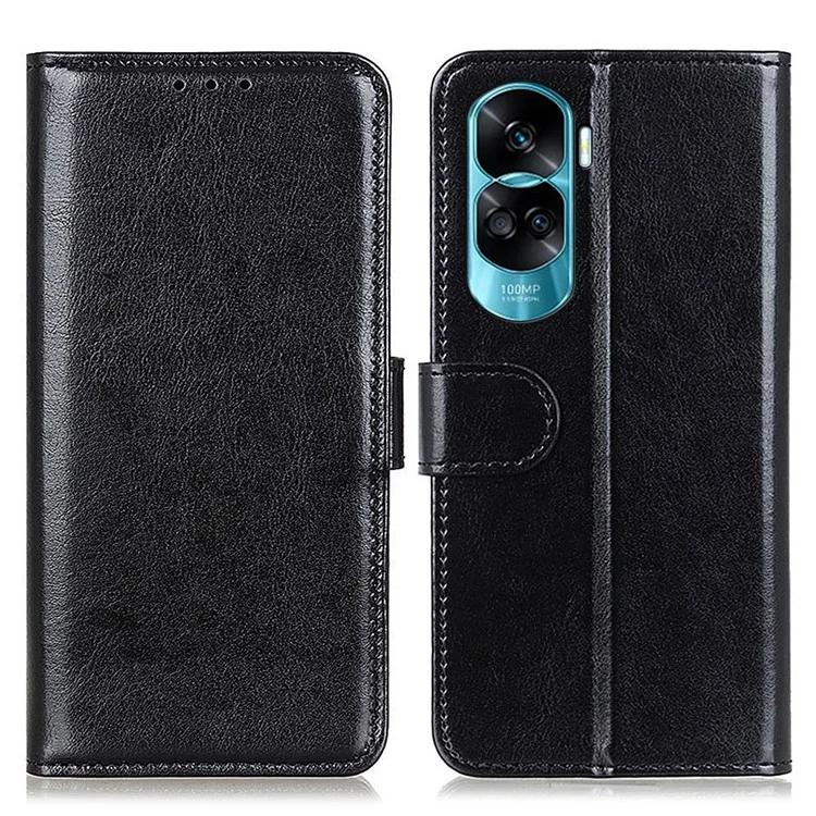 Для Honor 90 Lite 5G / X50i PU кожаный чехол для сотового телефона подставка Crazy Horse Texture Cover Wallet