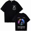 Fashion Official Men's Linkin-Park From Zero World Tour T-Shirt Unisex Harajuku O-Neck Short Sleeve Pop Music Shirt Fan Gift