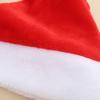 Long Christmas Santa Hat for Adults Plush Xmas Claus Hats with