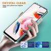 Clear 360 Double Front Back Case For Xiaomi Redmi Note 13 12 11 Pro Plus 12S 11S 13C Poco M4 X4 X6 X5 Pro 5G 4G Transparent Silicone TPU Cover