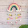 Macrame Rainbow Clouds Tapestry Handmade Room Decoration Delicate Photo Prop  Home