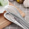 Kitchen Tools Cooking Anti-heat Salad Serving Buffet Clamp Stainless Steel BBQ Tongs Food Clip