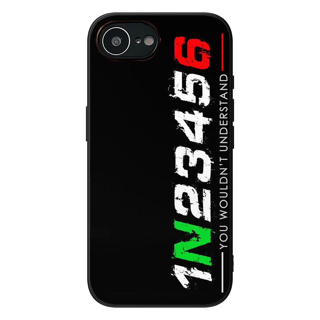 Motorcycle Motorbike 1N23456 for Motorola Moto G86 G57 G67 G54 G24 G15 Power G13 G14 G34 G35 G45 G60 G53 G55 G64 G75 G72 Case