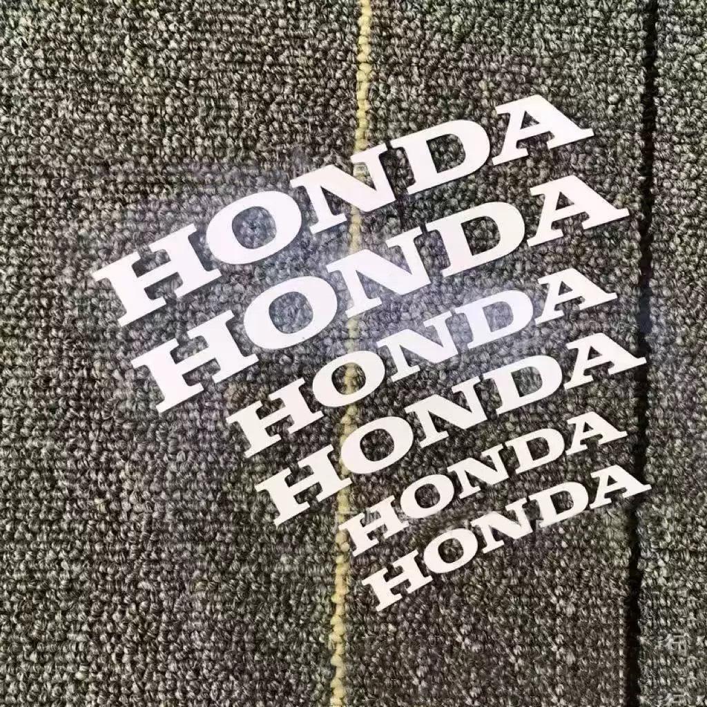 QHC2 For Honda Civic Fit Jazz Accord Pilot CRV Odyssey HRV Modified Car Wheel Brake Caliper Sticker Tire Decoration Decal Accessories