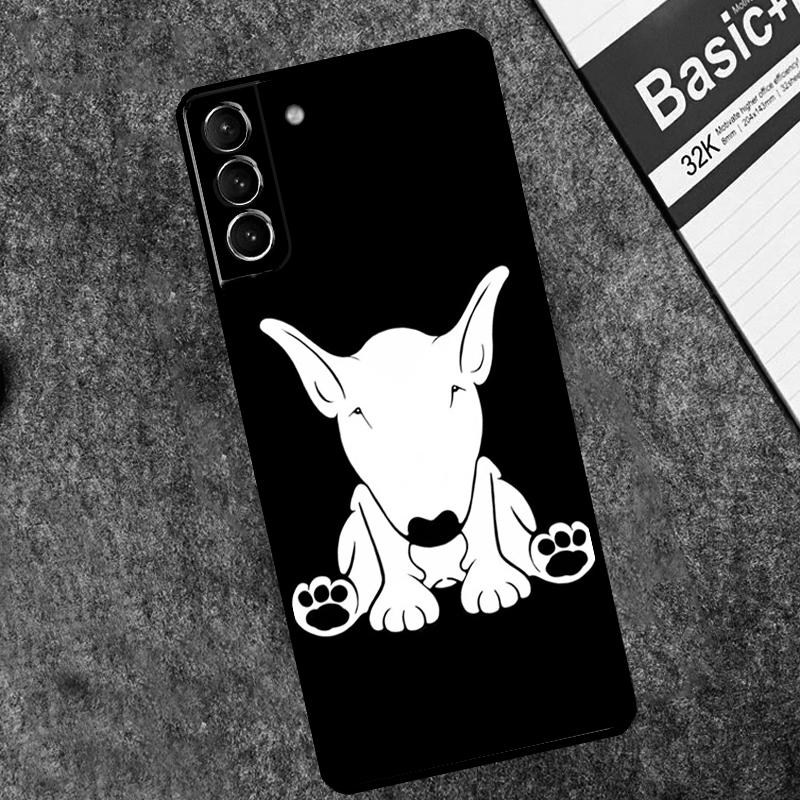 Щенки Бультерьера Чехол Для Samsung Galaxy S24 S22 S23 Ultra Note 20 S9 S10 Note 10 Plus S20 FE S21 FE Чехол
