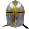 Armor Helmet with Free Wooden Stand Re-enactment Helmet