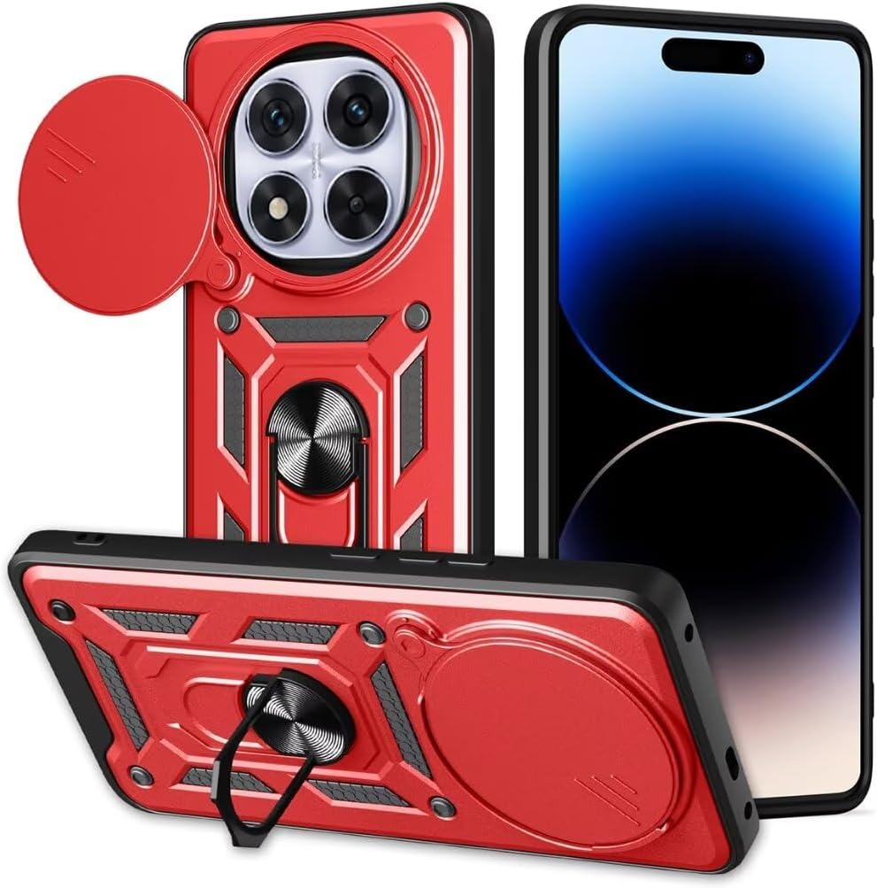 Чехол Armor Case For Honor Magic 7 Lite Magic7 Pro X9c Cover Lens Protection With Ring Magnetic Holder Coque Fundas Capa