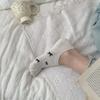 Cotton Short Socks Breathable Heart Embroidery Socks New Thin Socks