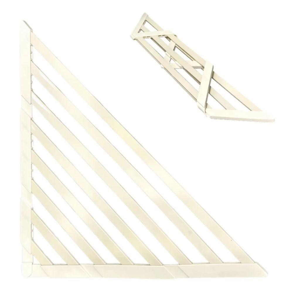 Roll Up Kitchen Sink Organizer Rustproof Dish Drying Rack Foldable Drain Rack Sink Corner