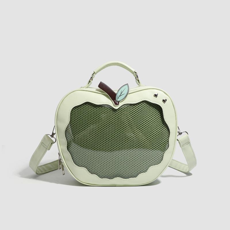 Apple Crossbody Bags for Woman Shoulder Bag Fashionable Transparent Cute Purse and Handbags Versatile Trendy Bag Designer Bags