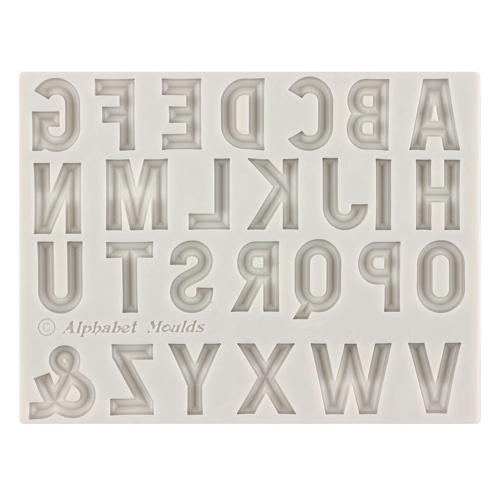 Силиконовая форма с буквами и цифрами, сделай сам, инструменты для украшения торта из помадки, формы для конфет, смолы, глины, формы для шоколадной мастики