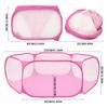 Portable Pet Playpen Cat Dog Cage Tent Playpen Folding Fence For Hamster Hedgehog Small Animals Breathable Puppy Outdoor Pet Hot