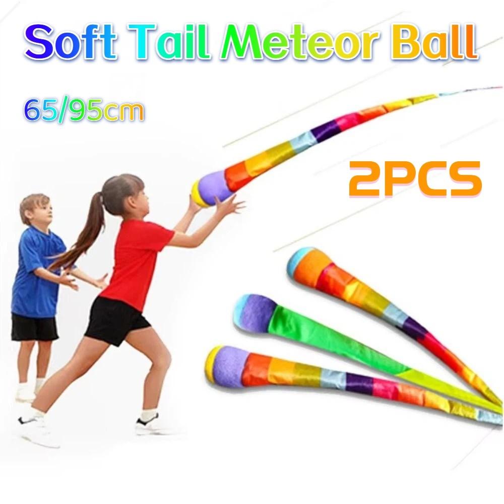 2Pcs Safe Catch Children's Rainbow Hand Throwing Ball Children's Ball Toy  Parent-Child Interaction