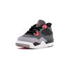 Air Jordan 4 Retro Toddler 'Infrared' (Unisex) Dark Grey / Infrared 23 / Black / Cement Grey Toddler Shoes BQ7670 061