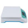 White 30kg TS500 Plastic White Electronic Scales Weighing Kitchen Scales Grams Balance LCD Display Universal for Home Electronic Balance Weight