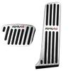 Improved New RAV4 XA50 Series 2021 Exclusive Pedal Brake Accelerator Cover Made of Aluminum Easy To Install Scratch Resistant Dirt Resistant Set from