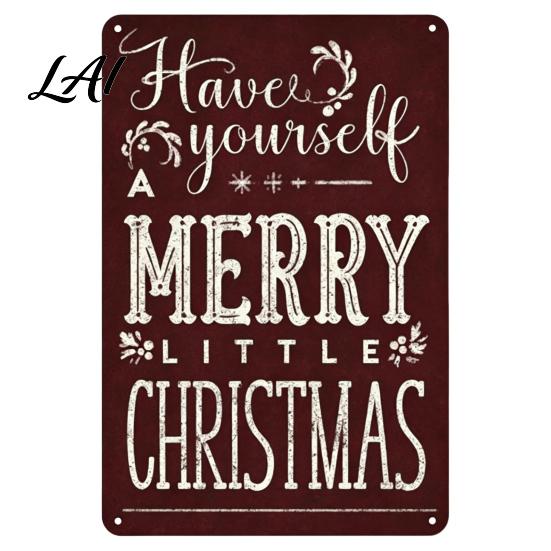Decorative Wood Sign for Wall Christmas Sleigh Parking Santa's Sign Vintage Only 2D Autumn Harvest