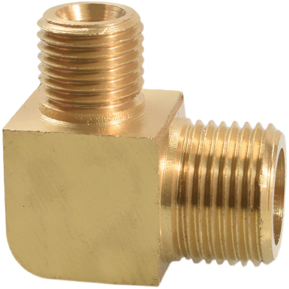M12 M14 M16 M18 Метрический 1/8" 1/4" 3/8" 1/2" BSP Наружный Угольник 90 градусов Латунный Фитинг Трубопроводный Соединитель Муфта Вода Газ Масло