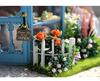 Dollhouse Handmade Kit Set Miniature ROSE GARDEN TEA HOUSE (t-FREAK) (A-068)