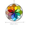 Rainbow Stained Suncatcher Window Hangings Stained Window Panel  SeriesFunrain