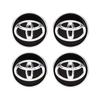 4Pcs Toyota Special Car Wheel Hub Center Cover For Toyota Crown Gazoo Racing Alphard TRD Corolla Yaris Chr Auris Camry Rav4 QV7 lbkr9