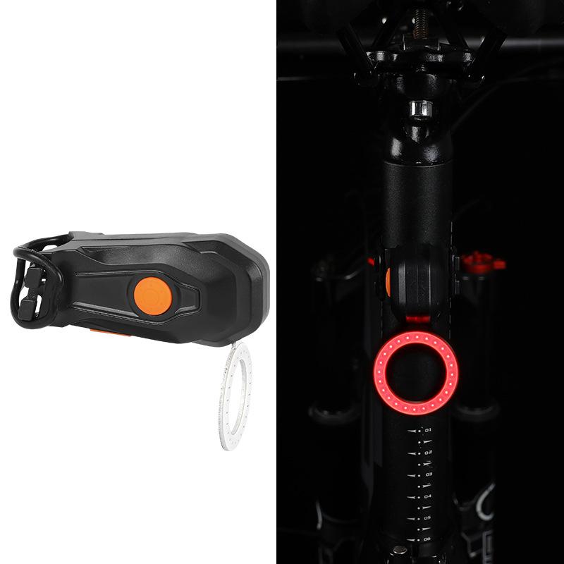 Bike Rear Light Photon Drop Warning Lamp Waterproof Rechargeable LED Bicycle Taillight MTB Road Bike Cycling Photondrop Light