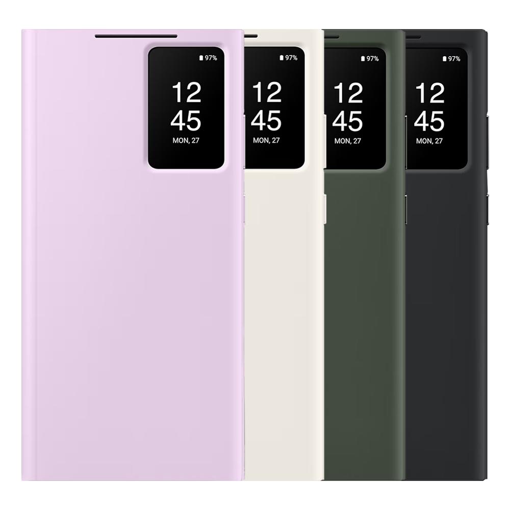 Умный чехол-книжка Smart View для Samsung Galaxy S23 Ultra SM-S918B S-View Чехол для телефона
