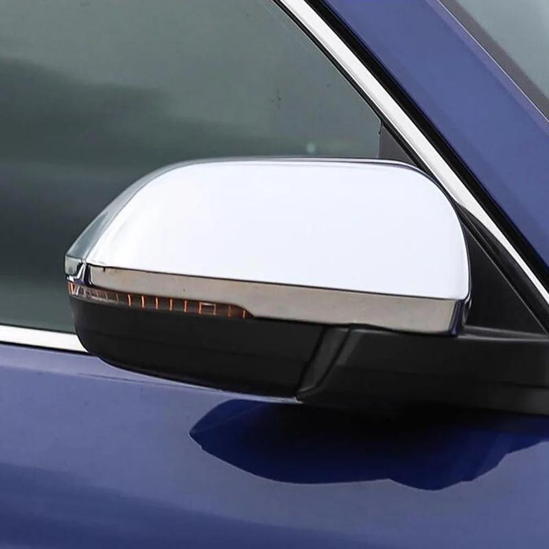 For Volkswagen VW Atlas Teramont 2017 2018 Car Rearview Side Mirror Cover Wing Cap Door Shell Trim