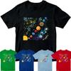 The Solar System Funny Boys Girls Classic Tee Top T-Shirt #P1#OR#A