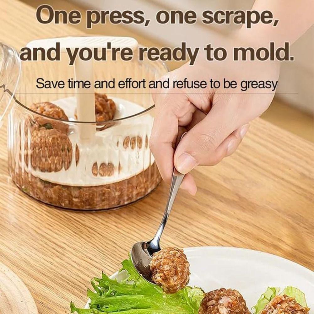 Машина для изготовления фрикаделек из ПЭТ, контейнеры для хранения мясного фарша из ПП, практичный инструмент для изготовления экструдированных фрикаделек