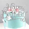 Happy Birthday Candle Party Cake Topper Supplies Decoration