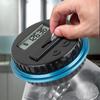 Высококачественная цифровая подсчетная купюрница емкостью 800+ монет - питание от 2 батареек ААА (не включено) -Подходит для всех монет ЕС