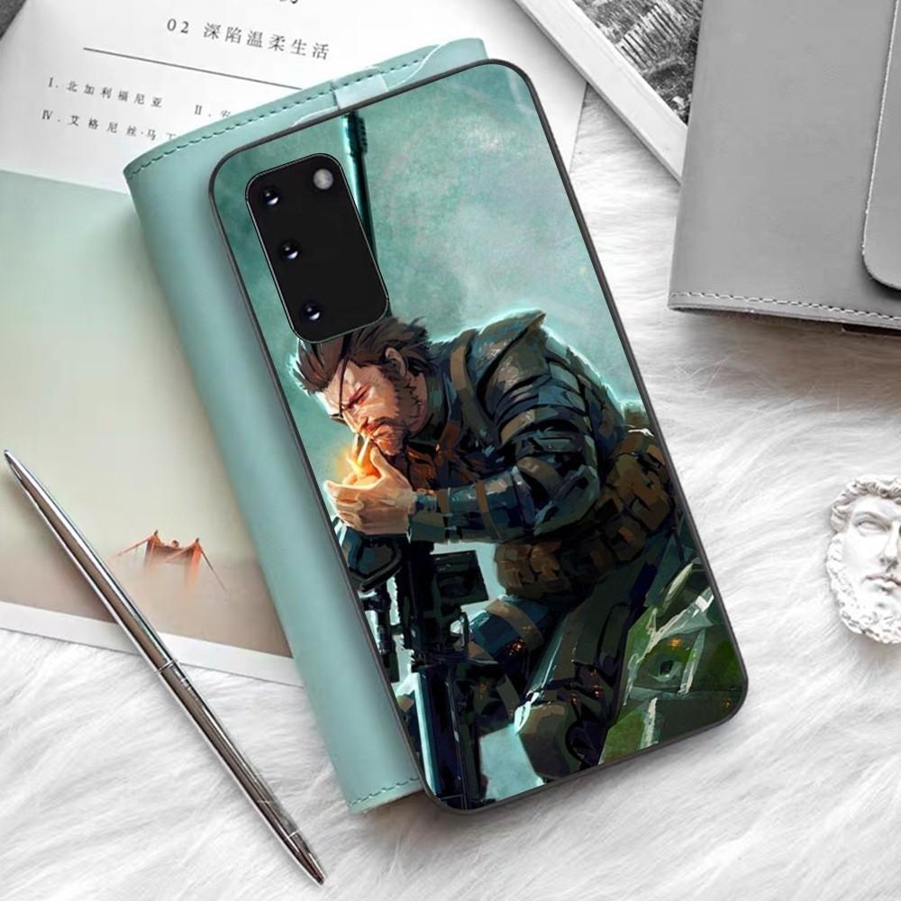 M-Metal Gear S-Solid Игровой Чехол для Телефона Силиконовый PC+TPU Для Samsung S10 20 30 22 23 24 Plus Lite Ultra Чехол