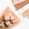 20/30PCS Single Rose Bouquet Packing Bag Wrapping Sleeve Flower Packaging Bag  Valentine's Day