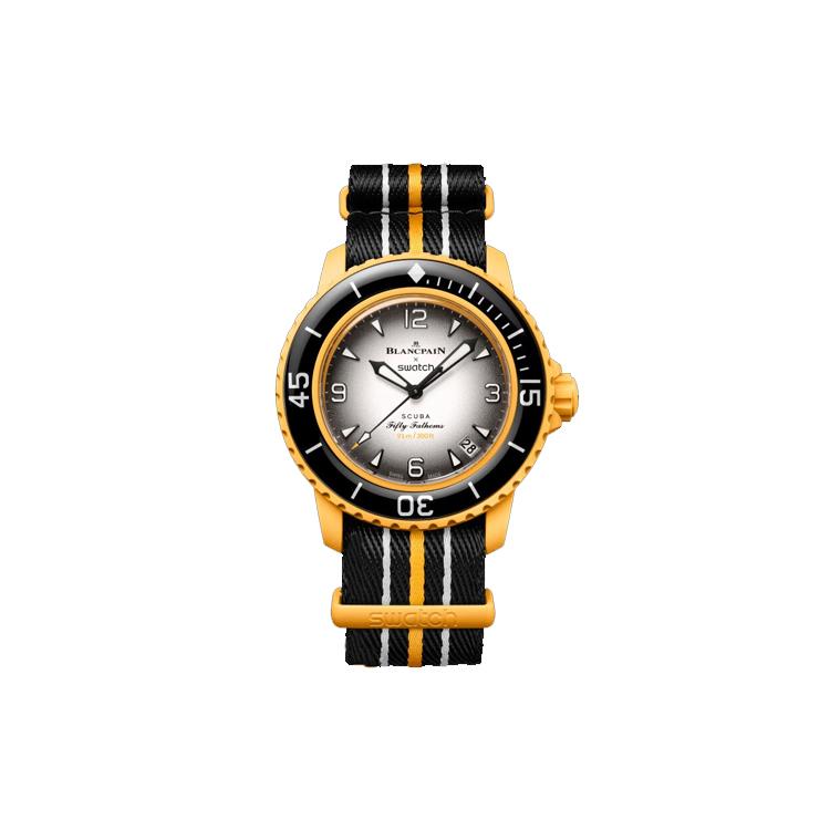 Swatch Мужские часы 42,3 мм, бежевые, SO35S100 SO35S100