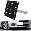 Teng Auto Передний буксировочный крюк Крепление номерного знака Перемещатель для Nissan GTR 370Z Sentra Juke для Infiniti G37 Q60 Q50, Черный